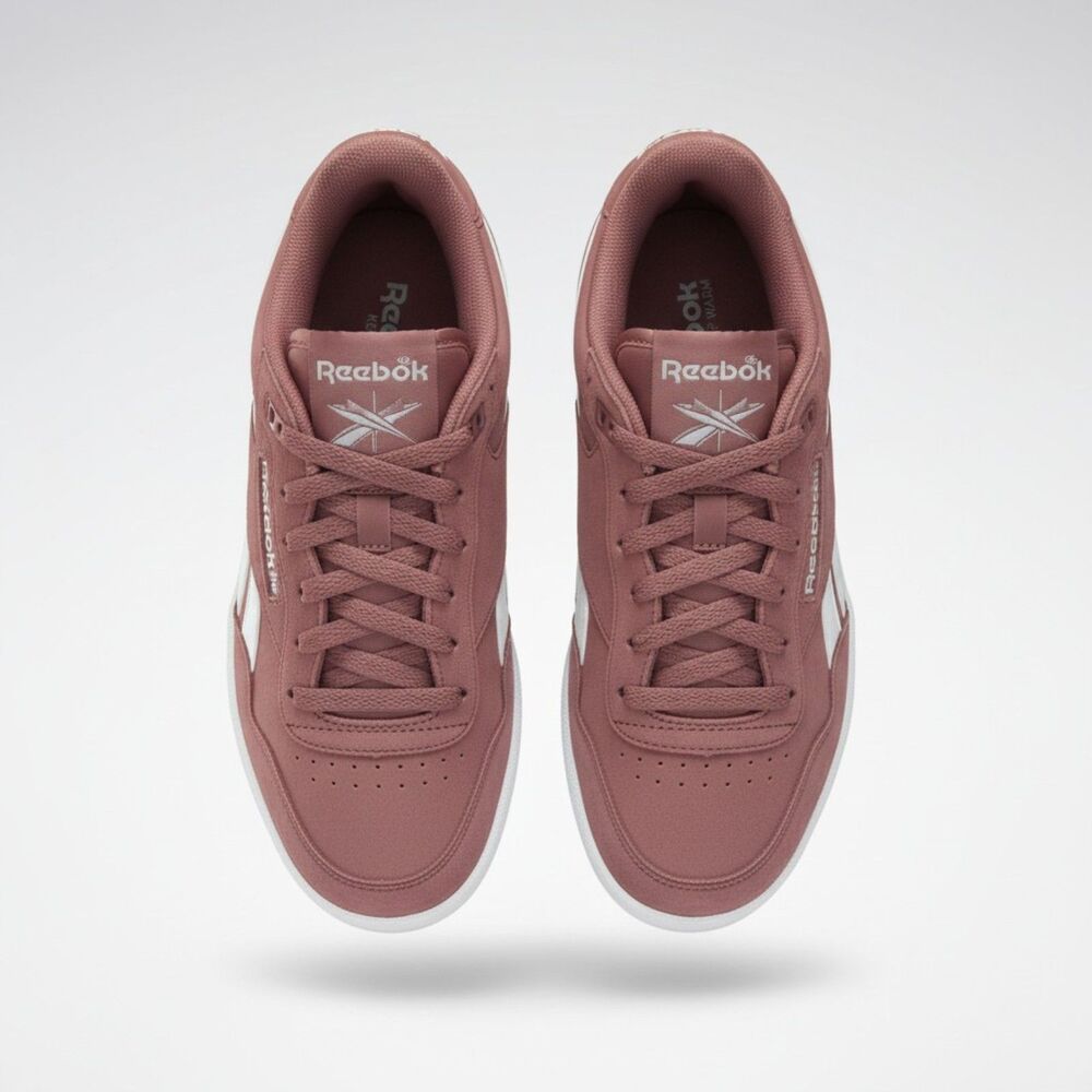 Reebok Club C 85 8 Pink Mauve Suede Sneakers Retro Court Shoes Low Top